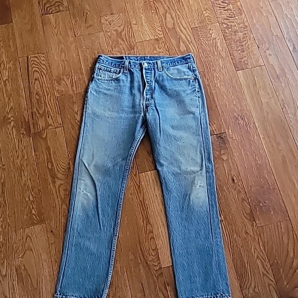 Vintage Levis 501 Button Fly Jean - Picture 5 of 13